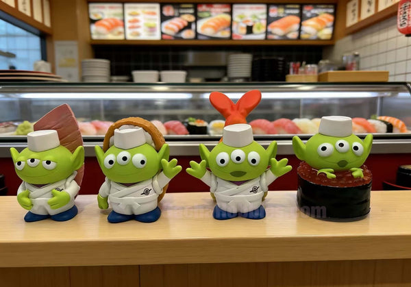 Toy Story Pizza Planet Alien Sushi Figure Vol.2 4 Pieces Set (In-stock)