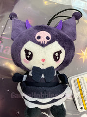 Sanrio Gothic Devil Kuromi Small Plush Keychain (In-stock)