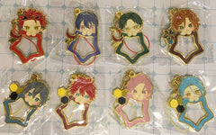 Ensemble Stars Akatsuki & MaM & Crazy:B Characters Metal Keychain 8 Pieces Set (In-stock)