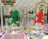 Super Mario & Luigi RPG Character Glass Cup 2 Pieces Set (In-stock)
