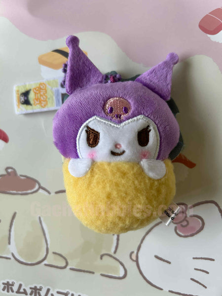 Sanrio Characters Kuromi Shrimp Tempura Small Plush Keychain (In-stock)
