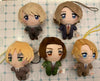Hetalia Axis Power World Stars Character Small Plush Keychain 5 Pieces Set (In-stock)