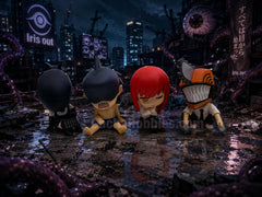 Chainsaw Man The Movie: Reze Arc Sleeping on Shoulder Figure 4 Pieces Set (In-stock)