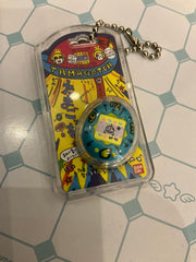 Tamagotchi Original Blue Yellow Mini Package Collection Figure Keychain (In-stock)