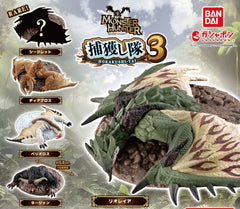 HOKAKUSHI-TAI Monster Hunter Vol.3 Small Figure 4 Pieces Set (In-stock)