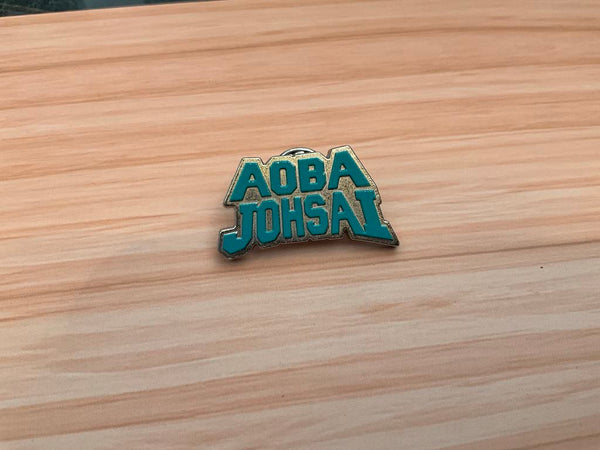 Haikyuu School Emblem Metal Pin 10 Pieces Set (In-stock)