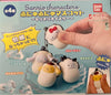 Baby Oyster Sanrio Characters Squishy Keychain 4 Pieces Set (In-stock)