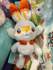 Pokemon Sword and Shield Scorbunny Furry Big Plush (In-stock)