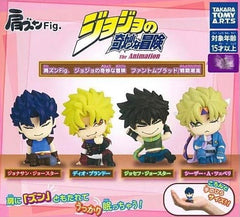 JoJo's Bizarre Adventure Phantom Blood & Battle Tendency Characters Sleeping on Shoulder Figure 4 Pieces Set (In-stock)