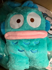 Sanrio Hangyodon Furry Fish Flat Big Plush (In-stock)