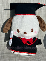 Graduation Sanrio Pochacco Medium Plush