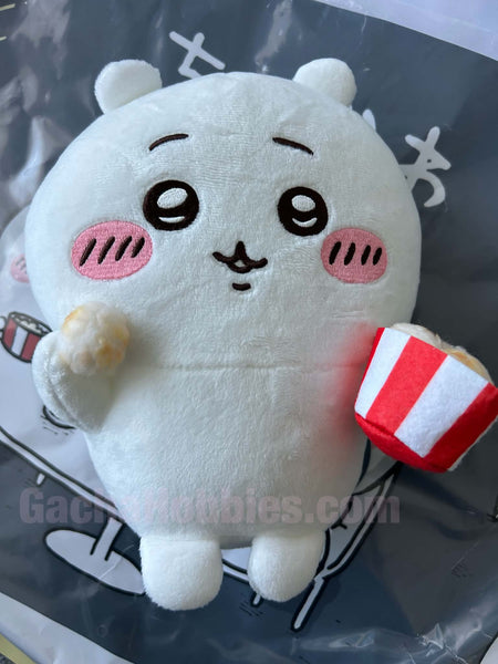 Chiikawa and Friends Chiikawa Popcorn Medium Plush (In-stock)