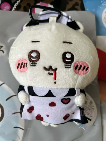 Chiikawa and Friends Halloween Chiikawa Coin Pouch Small Plush Keychain (In-stock)
