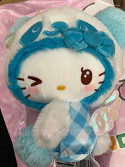 Sanrio Panda Hello Kitty Medium Plush Blue Angel Ver. (In-stock)