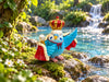 The Magnificent and Noble King of Birds Small Figure 4 Pieces Set (In-stock)