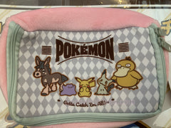Pokemon Pocket Monster Pink Zipper Pouch (In-stock)