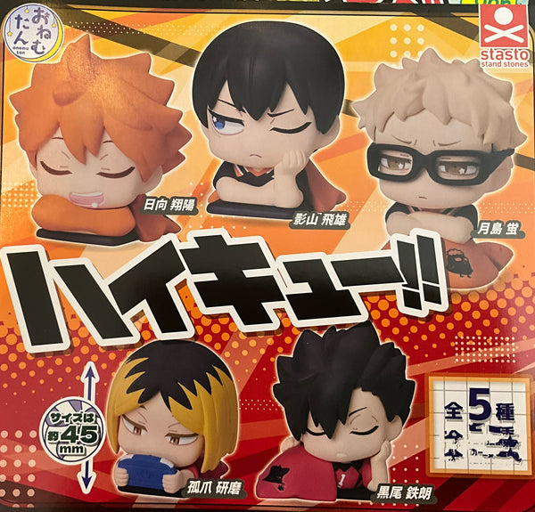 Haikyuu Character Sleeping Mini Figure Vol.1 5 Pieces Set (In-stock)