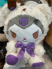 FuRyu Sanrio Character Bon Voyage Kuromi Fluffy Small Plush (In-stock)