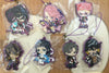 Touken Ranbu Kiwame Rubber Character Keychain Vol.4 7 Pieces Set (In-stock)