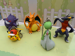 Bandai Namco Pokemon Pocket Monsters Series Vol.5 Figure Keychain 5 Pieces Set (In-stock)