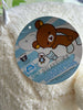 Shimashima Collection Rilakkuma in Pajama Fluffy Big Plush (In-stock)