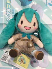 Sega Fuwapuchi Hatsune Miku Explorer Outfit Medium Plush (In-stock)