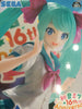 Sega Luminasta Hatsune Miku 16th Anniversary KEI Ver. Prize Figure (In-stock)