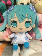 FuRyu Hatsune Miku KYURU MARU Flower Fairy Nemophila Medium Plush (In-stock)