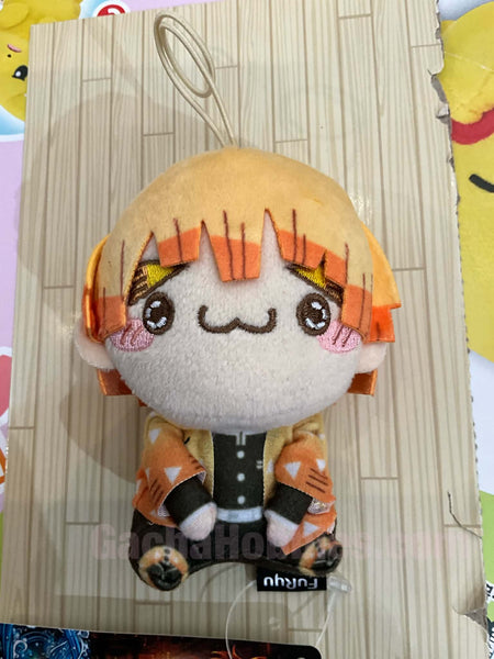 FuRyu Mochipico Kimetsu no Yaiba Demon Slayer Zenitsu Agatsuma Small Plush Keychain (In-stock)