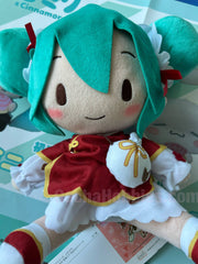 Sega Fuwapuchi Hatsune Miku Chinese Outfit Medium Plush (In-stock)