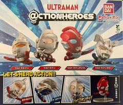 Ultraman @ctionheroes Small Figure Vol.1 4 Pieces Set (In-stock)