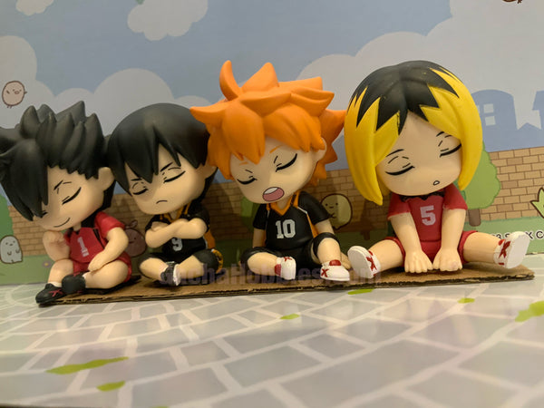 Haikyuu Characters Sleeping on Shoulder Figure 4 Pieces Set (In-stock)