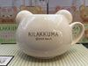 San-X White Rilakumma Head with Flower Crown Ceramic Cup (In-stock)