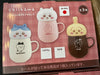 Chiikawa and Friends Hachiware Ceramic Mug and Lid (In-stock)