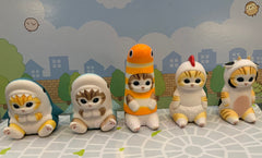 Mofusand Cats in Costumes Figure Vol.2 5 Pieces Set (In-stock)