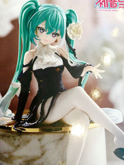 FuRyu Hatsune Miku Flower Fairy White Rose Noodle Stopper Figure (In-stock)