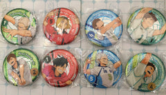 Haikyuu Characters Tsunagu Badges Side B 8 Pieces Set (In-stock)