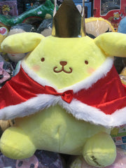 Sanrio Pom Pom Purin King with Crown Medium Plush (In-stock)