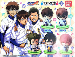 Ace of Diamond Mini Figure 5 Pieces Set (In-stock)