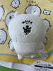 Nagano Joke Bear Angry Kuma Small Plush Keychain (In-stock)