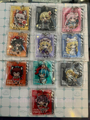 NIC Touhou Project Characters Double Acrylic Keychain Vol.2 10 Pieces Set (In-stock)