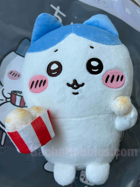 Chiikawa and Friends Hachiware Popcorn Medium Plush (In-stock)