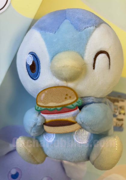 Pokemon Peaceful Place Piplup Burger Small Plush (In-stock)