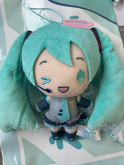 FuRyu Hatsune Miku x Sanrio Cinnamoroll Small Plush Keychain Type C (In-stock)