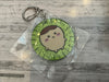 Chiikawa and Friends Sparkle Acrylic Keychain Vol.4 7 Pieces Set (In-stock)