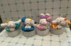 Sanrio Cinnamoroll Emotional Days Small Figure Keychain 4 Pieces Set (In-stock)