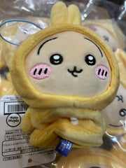 JAIA Chiikawa and Friends Pajama Party Usagi Small Plush Finger Puppet Keychain (In-stock)