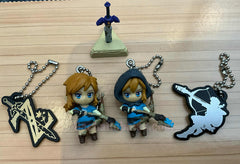 Legend of Zelda Breath of the Wild Characters Figure Keychain 5 Pieces Set (In-stock)