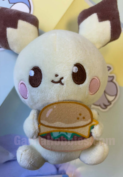 Pokemon Peaceful Place Pichu Burger Small Plush (In-stock)
