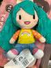 Sega Fuwapuchi Hatsune Miku Yellow Training Outfit Medium Plush (In-stock)